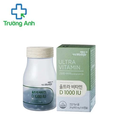 Ultra Vitamin D 1000 IU - Giúp giảm nguy cơ loãng xương