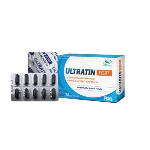 Ultratin Fort - Cải thiện các triệu chứng của trĩ hiệu quả