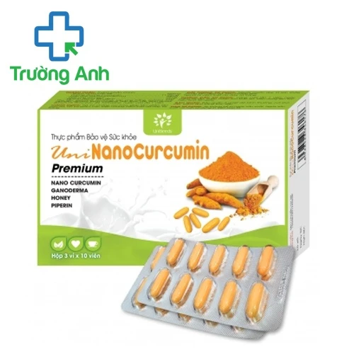 Uni NanoCurcumin Premium - Giúp bảo vệ tăng cường chức năng gan mật