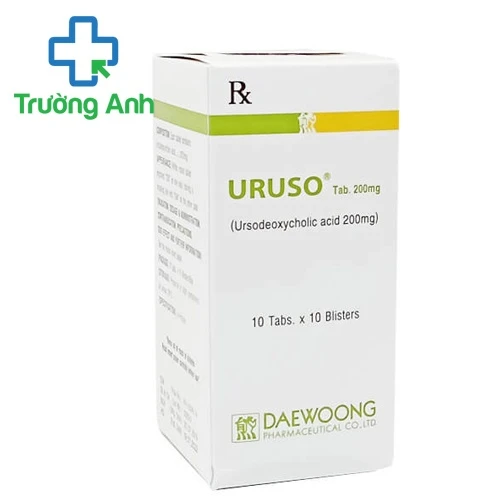 Uruso 200mg - Thuốc điều trị sỏi mật, sơ gan hiệu quả
