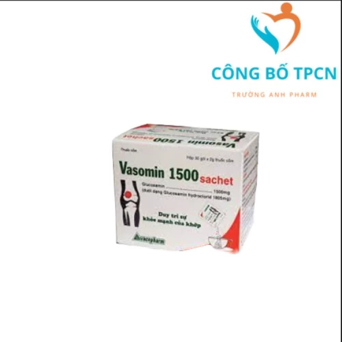 Vasomin 1500 sachet - Thuốc điều trị thoái hóa khớp gối