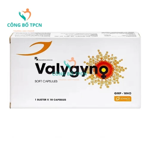 Valygyno Medisun - Viên đặt âm đạo điều trị nhiễm nấm Candida