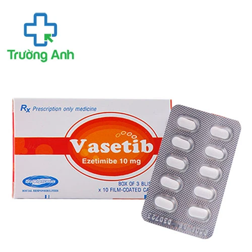 Vasetib 10mg Savipharm - Thuốc điều trị tăng mỡ máu nguyên phát