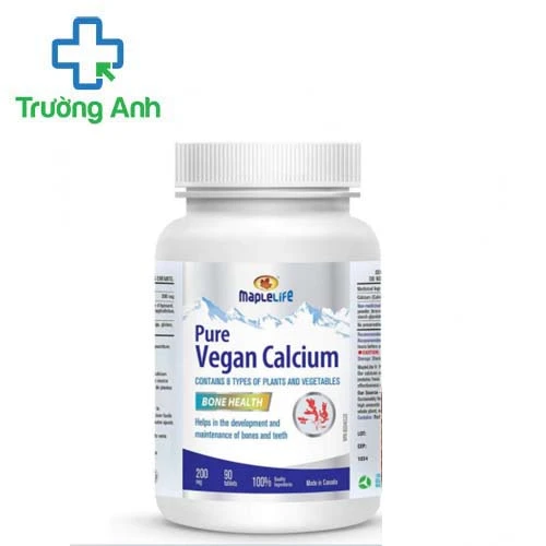 Vegan Calcium - Hỗ trợ và phát triển xương ở trẻ còi xương