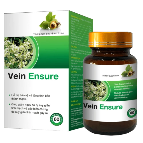 Vein Ensure - Thực phẩm chức năng bảo vệ thành mạch