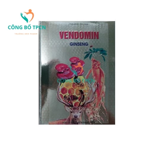 Vendomin Ginseng - Giúp tăng cường sinh lực, tăng sức đề kháng