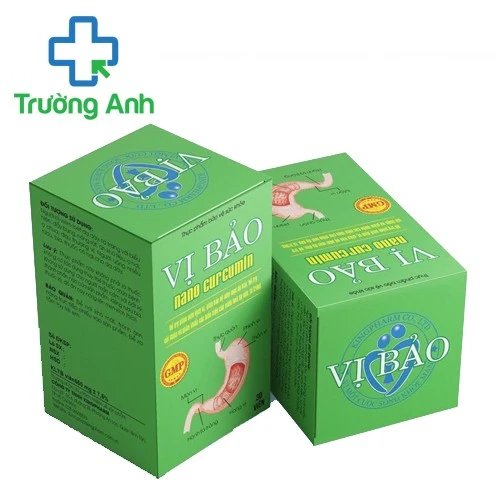 Vị bảo nano curcumin - Hỗ trợ điều trị viêm loét dạ dày viêm tá tràng