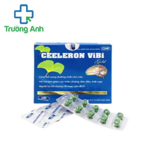 Ceeleron Vibi Gold - Giúp tăng cường lưu thông máu hiệu quả