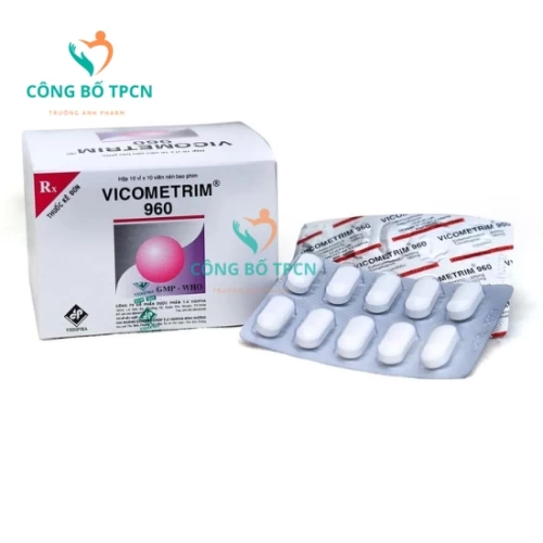 Vicometrim 960 Vidipha - Thuốc điều trị kháng nấm