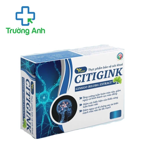 Vicor Citigink – Hỗ trợ tăng cường tuần hoàn máu não
