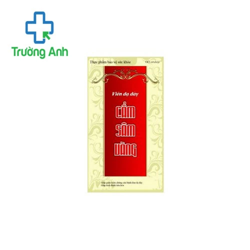 Viên dạ dày Cẩm sâm vàng - Giúp kiện tỳ, kích thích tiêu hóa