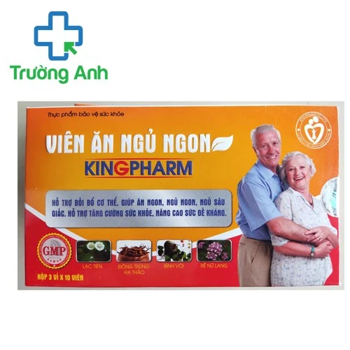 Viên ăn ngủ ngon Kingpharm - Bồi bổ cơ thể, nâng cao sức đề kháng