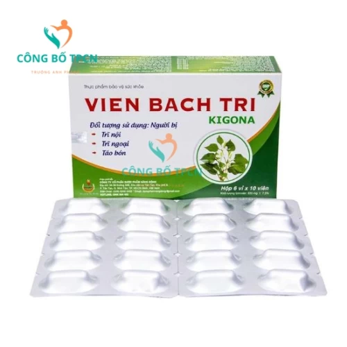 Viên bách Trĩ Kigona - Hỗ trợ điều trị bệnh trĩ hiệu quả của Éloge France