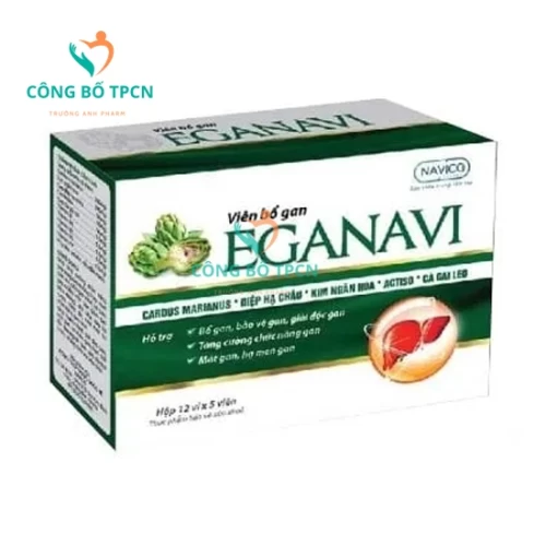 Viên bổ gan Eganavi - Hỗ trợ bổ gan bảo vệ gan, hạ men gan