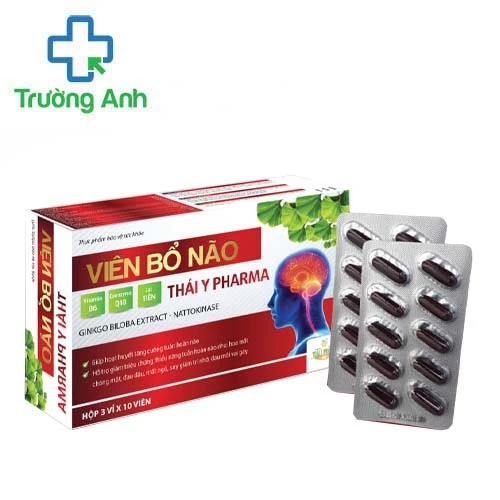 Viên Bổ Não Thái Y Pharma - Giúp tăng cường tuần hoàn não