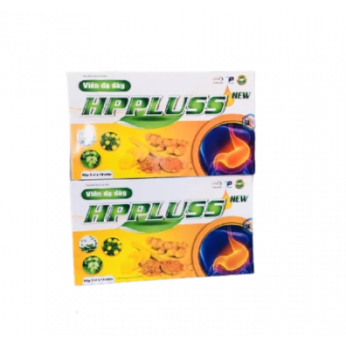Viên dạ dày HPPluss New - Giúp điều trị viêm loét dạ dày tá tràng