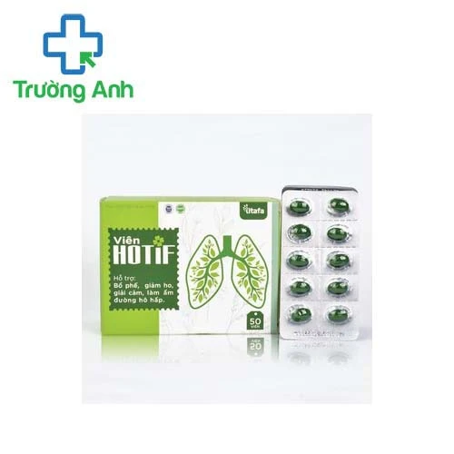 Viên Hotif - Hỗ trợ bổ phế, giảm ho, làm ấm đường hô hấp