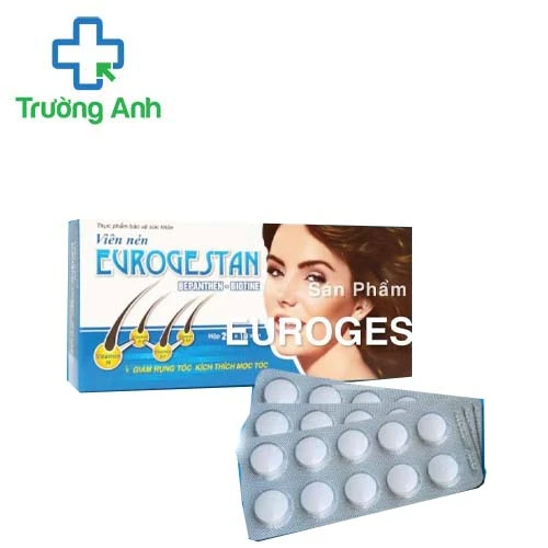 Viên nén Eurogestan - Giúp giảm rụng tóc và kích thích mọc tóc