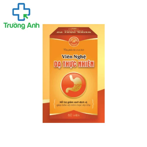 Viên nghệ dạ thực nhiên - Hỗ trợ giảm axit dịch vị, giúp bảo vệ niêm mạc dạ dày