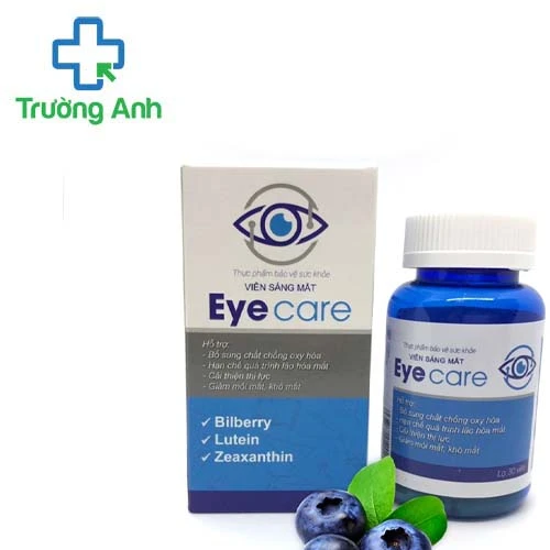 Viên sáng mắt EyeCare - Giảm mỏi mắt, khô mắt, cải thiện thị lực