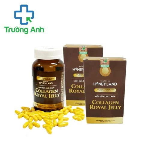 Viên sữa ong chúa Collagen Royal Jelly - Hỗ trợ chống oxy hoá