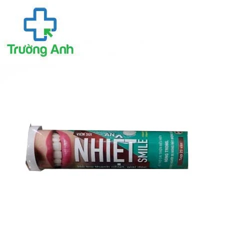 Viên sủi an nhiệt Smile - Hỗ trợ điều trị chảy máu cam
