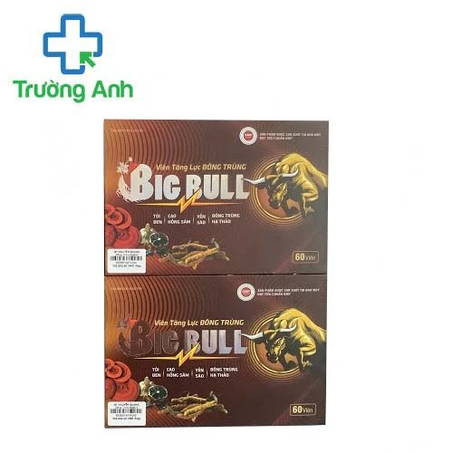 Viên tăng lực đông trùng Big Bull - Giúp bồi bổ sức khỏe