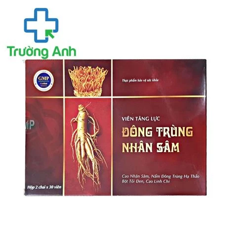 Viên tăng lực Đông Trùng Nhân Sâm - Giúp bồi bổ cơ thể, tăng cường thể lực