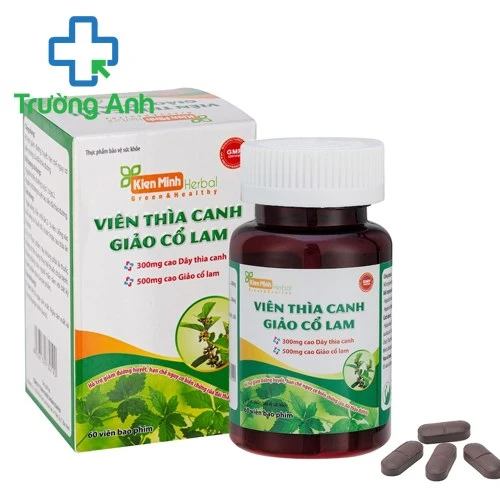 Viên Thìa Canh Giảo Cổ Lam - Giúp giảm biến chứng bệnh tiểu đường