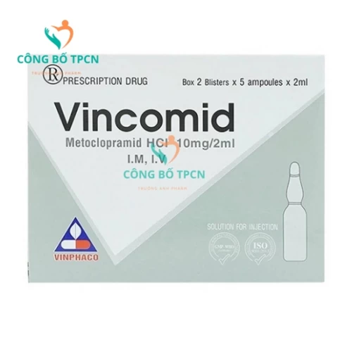 Vingomin 0,2mg/1ml Vinphaco - Thuốc điều trị xuất huyết sản khoa