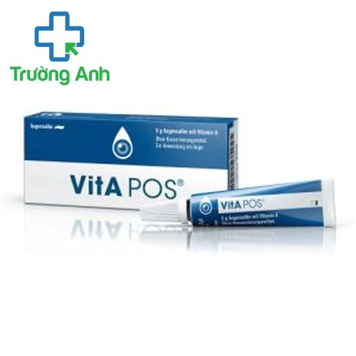 VitA-POS - Mỡ tra mắt giúp duy trì giác mạc, kết mạc và mí mắt hiệu quả