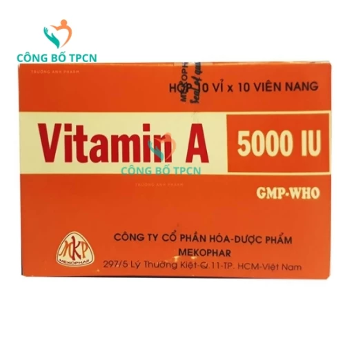 Vitamin A 5000 IU MKP - Giúp bổ sung vitamin cho cơ thể hiệu quả