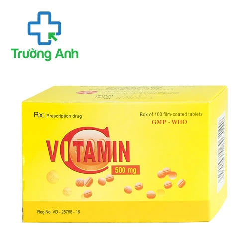 Vitamin C 500mg Quapharco - Thuốc điều trị bệnh do thiếu vitamin C hiệu quả
