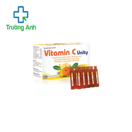 Vitamin C Unity - Bổ sung thymomodulin, vitamin C, PP, B2