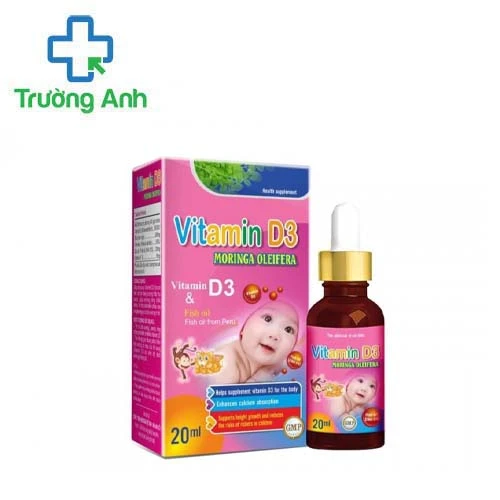 Vitamin D3 Moringa Oleifera - Giúp xương và răng chắc khỏe