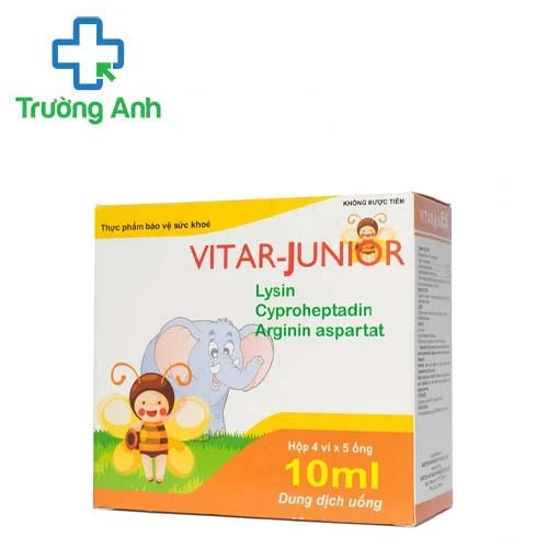 Vitar-Junior - Hỗ trợ tiêu hóa, tăng cảm giác ngon miệng
