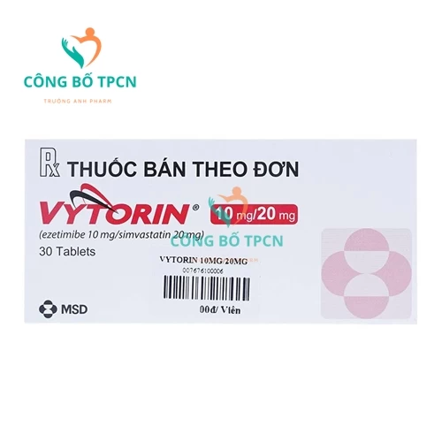 Vytorin 10mg/20mg MSD