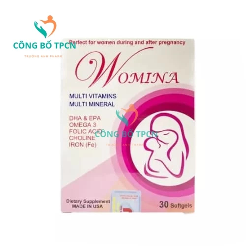Womina - Giúp bổ sung vitamin và các khoáng chất cần thiết cho cơ thể