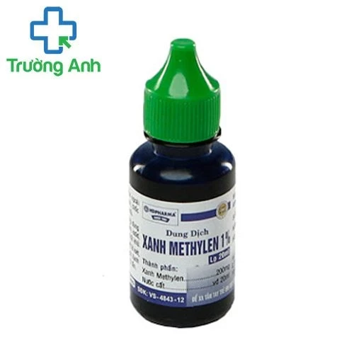 Dung dịch Xanh methylen 1% HD Pharma điều trị viêm da