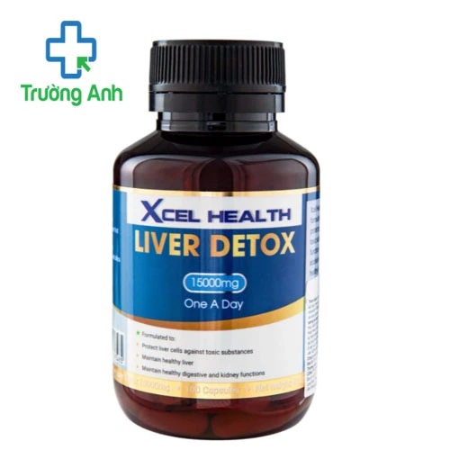 Xcel Health Liver Detox - Bảo vệ gan và thận khỏi các chất độc hại