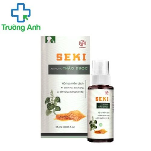 Xịt Họng SEKI - Giúp sát trùng đường hô hấp hiệu quả
