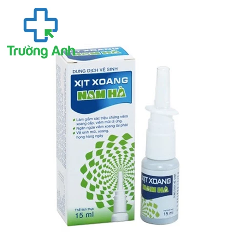 Xịt xoang Nam Hà - Giúp thông mũi, tiêu viêm, phục hồi niêm mạc