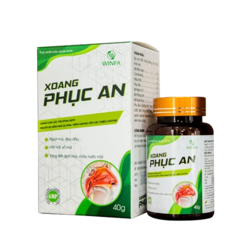 Xoang Phục An - Hỗ trợ điều trị viêm xoang, viêm mũi hiệu quả