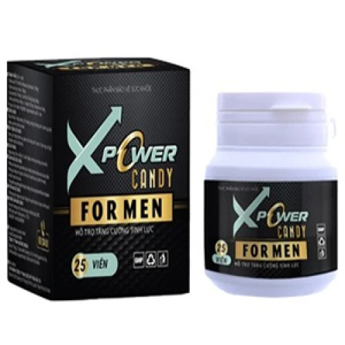 Xpower candy for men - Hỗ trợ giúp bổ thận, tráng dương