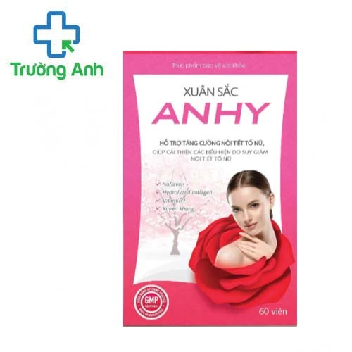 Xuân Sắc Anhy - Hỗ trợ hạn chế lão hóa da, hạn chế sạm da