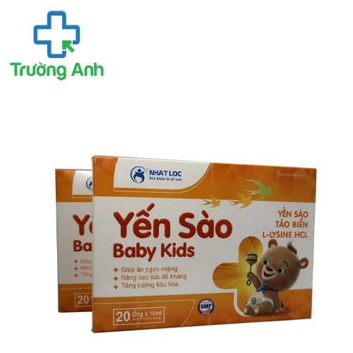 Yến Sào Baby kids - Hỗ trợ bổ sung acid amin, vitamin