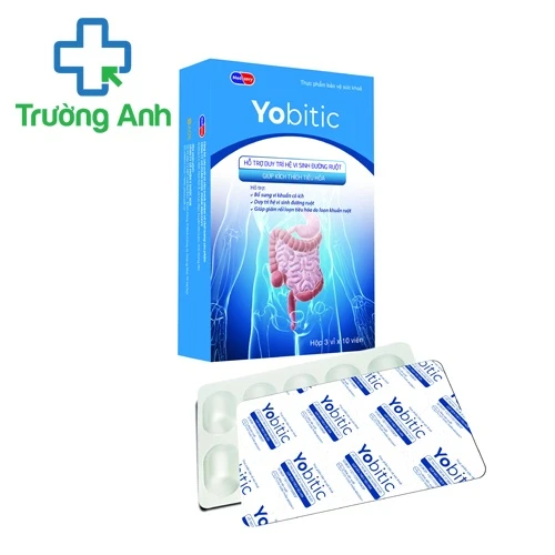 Yobitic (viên) - Giúp cân bằng hệ tiêu hóa, kích thích ăn ngon