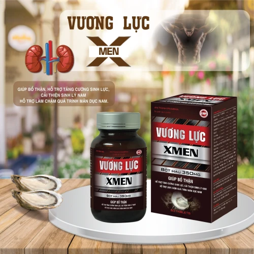 Vương lực Xmen - Thực phẩm chức năng tăng cường sinh lực nam