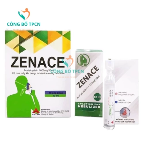 Zenace - Thuốc điều trị bệnh bài tiết chất nhầy đặc, dẻo hiệu quả