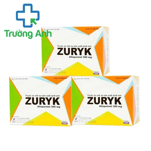Zuryk - Thuốc điều trị bệnh cơ xương khớp và Gout của Davipharm
